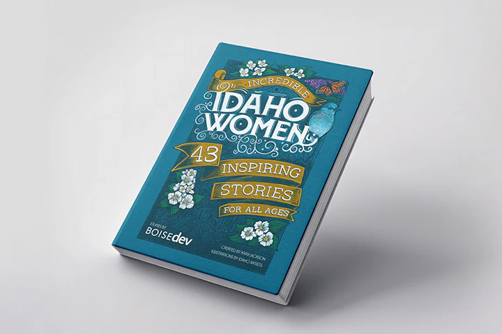 Incredible Idaho Women: Book Design & Illustrations